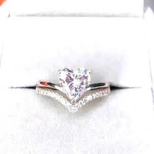 Women's Heart Shaped Hypoallergenic Ring